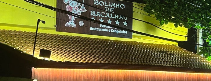 Bolinho De Bacalhau is one of Top 10 dinner spots in Peruíbe.