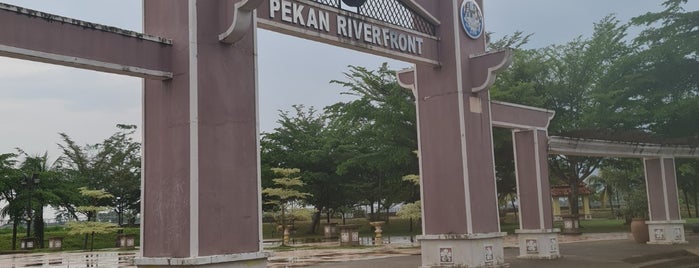 Pekan Riverfront is one of @Pekan, Pahang.