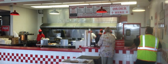 Five Guys is one of Emma’s Liked Places.