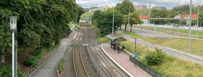 Hållplats Botaniska Trädgården (S) is one of Tram stops of Gothenburg.