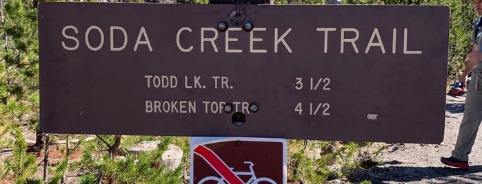 Soda Creek Trailhead is one of Wanderlust.
