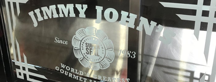 Jimmy John's is one of Tempat yang Disimpan Todd.