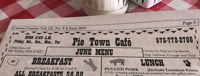 Daily Pie Cafe is one of New Mexico.