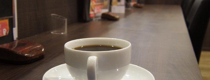 POTIER COFFEE 八丁堀店 is one of free Wi-Fi in 中央区(東京都).