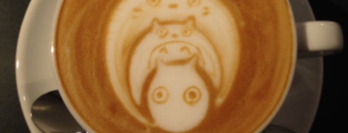 Tapo's Coffee is one of Design latte art.