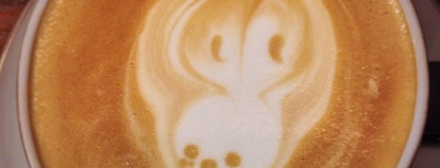 cafe fuet is one of Design latte art.