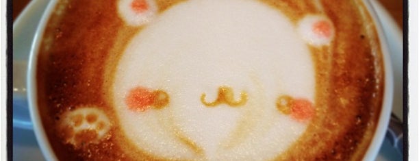 HARUCAFFE is one of Design latte art.