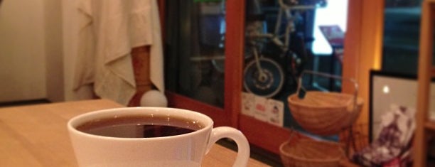 YANAGISHIMA CAFE is one of au Wi-Fi＆wi2 300.