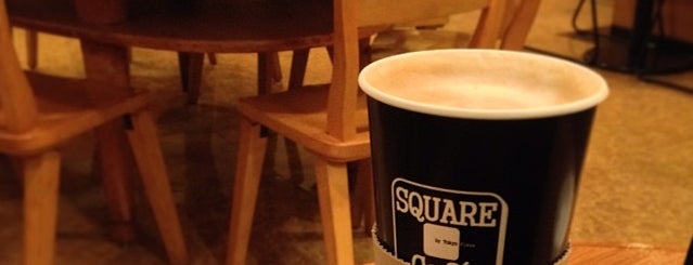 SQUARE Café is one of free Wi-Fi in 台東区.