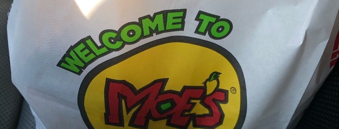 Moe's Southwest Grill is one of Favorite restaurants.