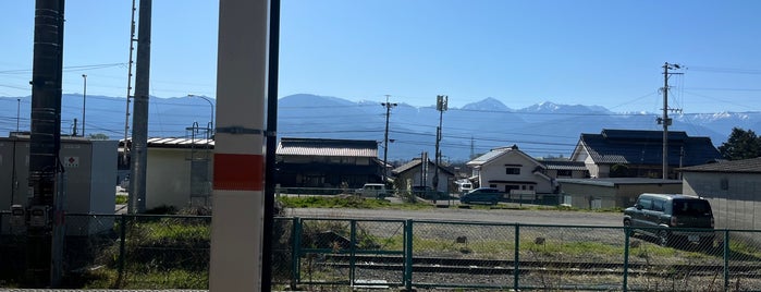 田沢駅 is one of 篠ノ井線.