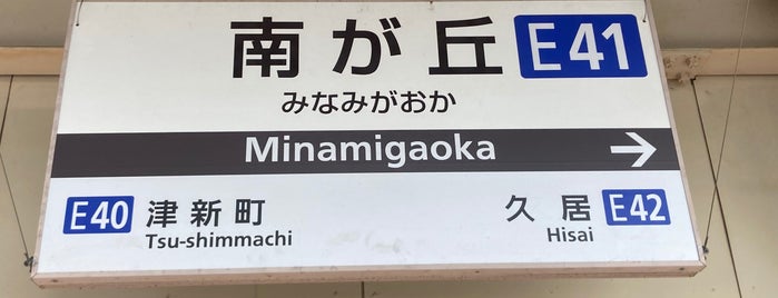 Minamigaoka Station is one of 近鉄名古屋線.