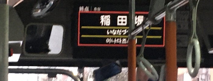 稲田堤 (小田急バス) is one of 宿河原駅 | おきゃくやマップ.