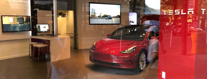 Tesla Showroom is one of CAN Vancouver.