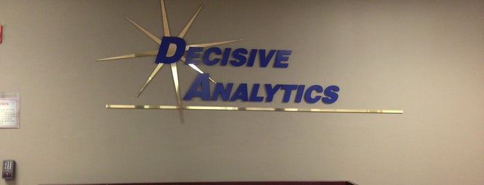 Decisive Analytics Corporation is one of places.