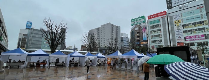 郡山駅西口広場 is one of Posti che sono piaciuti a Gianni.