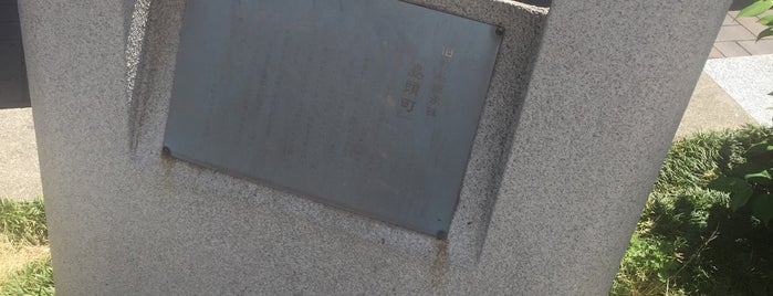 旧町名継承碑「島頭町」 is one of 旧町名継承碑.