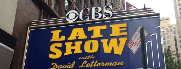 The Late Show with David Letterman is one of NYC & PHL.