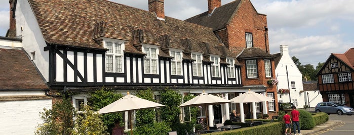 The George Brasserie & Hotel is one of Good food around Bedford and Cambridgeshire.