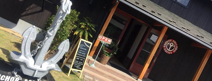 アンカーコーヒー マザーポート店 is one of the 本店 #1.