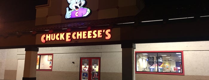 Chuck E. Cheese is one of Favorite Food.