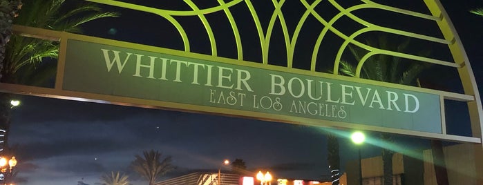 Whittier Boulevard ELA Historic Landmark Sign is one of Locais curtidos por Phillip.