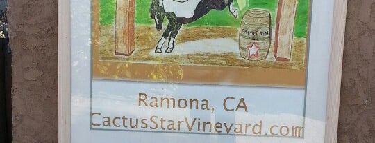 Cactus Star Vineyard is one of San Diego Wine Country.