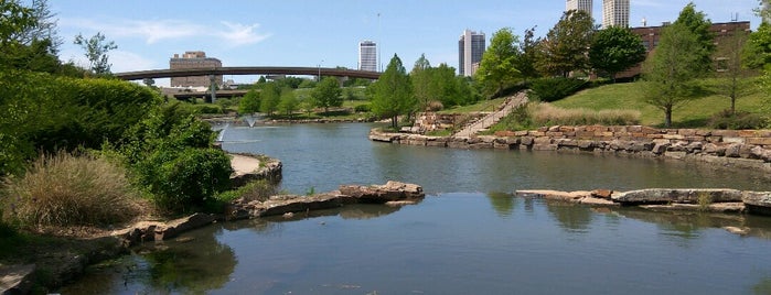 Centennial (Central) Park is one of Tulsa.