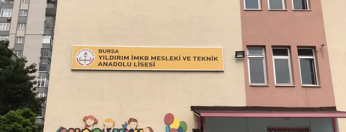 Yıldırım İMKB Mesleki ve Teknik Anadolu Lisesi is one of Lise.