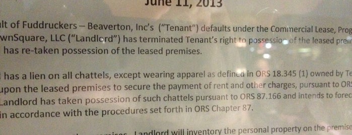 Fuddruckers is one of Portland.