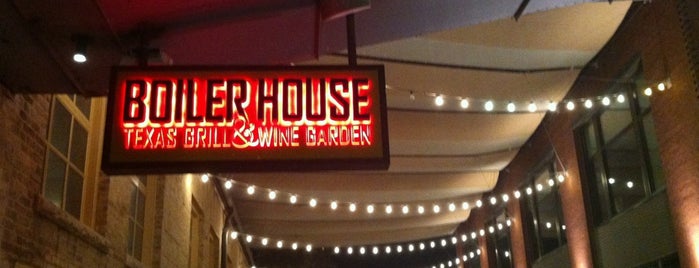 Boiler House Texas Grill & Wine Garden is one of SA Dinner favs.