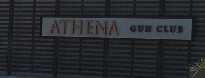 Athena Gun Club is one of Tempat yang Disukai Charles.