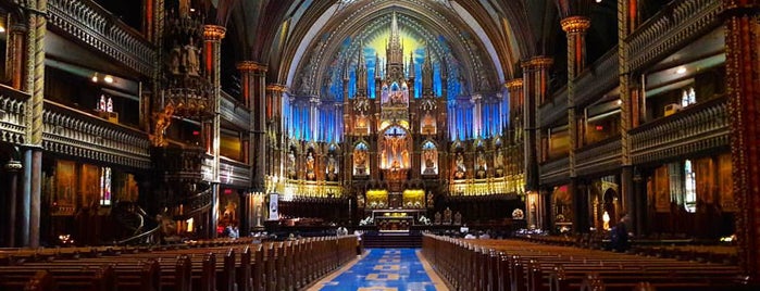 Basilique Notre-Dame is one of Montreal, Canada.