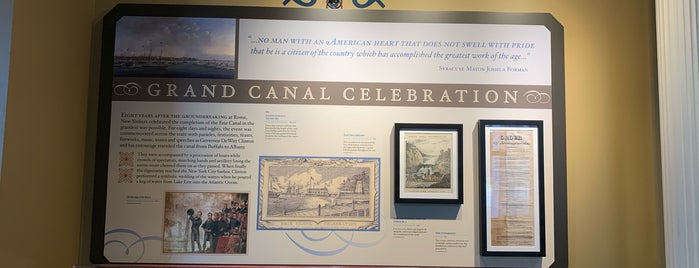 Erie Canal Museum is one of favorites.