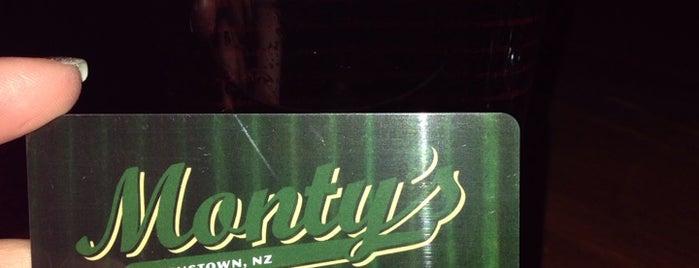 Monty's Bar is one of New Zealand.