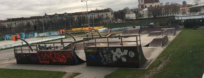 White Bridge Skatepark is one of Vilnius. With love!.