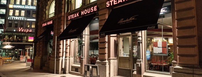 Manhattan Steak House is one of Syö Helsinki Autumn 2014.