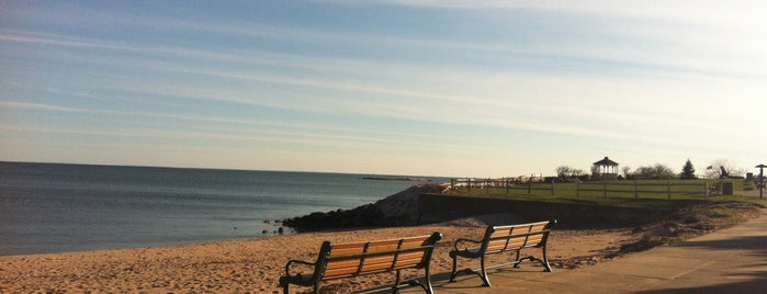 Savin Rock Beach is one of Connecticut.