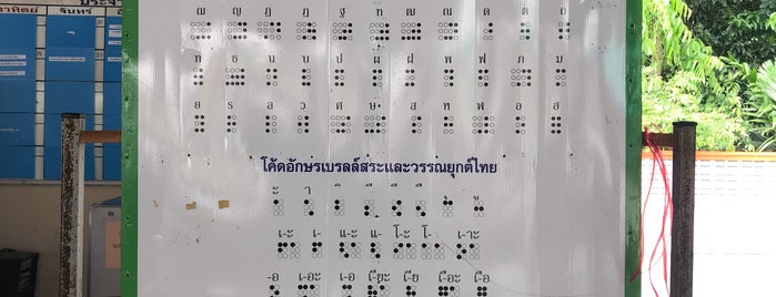 โรงเรียนการศึกษาคนตาบอดธรรมสากลหาดใหญ่ is one of มัสยิด, บาลาเซาะฮฺ, สถานที่ละหมาด.