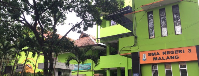 SMA Negeri 3 Malang is one of Tempat Bersejarah di Kota Malang Raya.