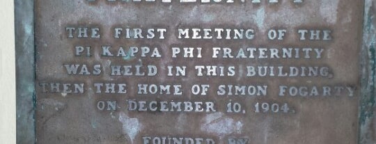 Pi Kappa Phi - Original House is one of Tips List.