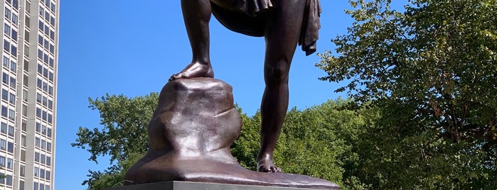 Goethe Statue is one of The 13 Best Sculpture Gardens in Chicago.