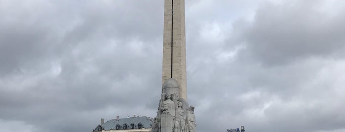 Brīvības piemineklis is one of Riga.