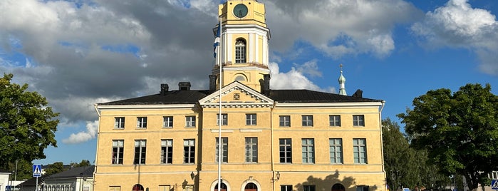 Raatihuoneentori is one of Hamina, Finland.