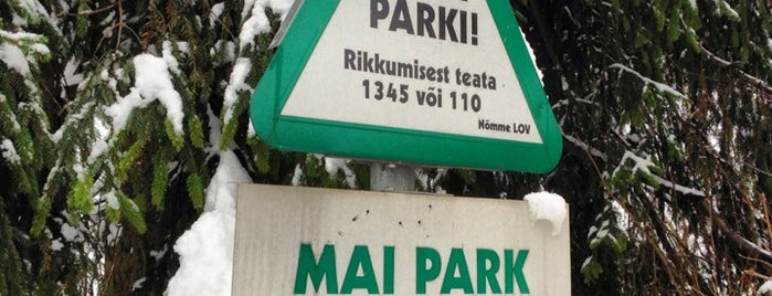 Mai park is one of Great Outdoors in Tallinn.