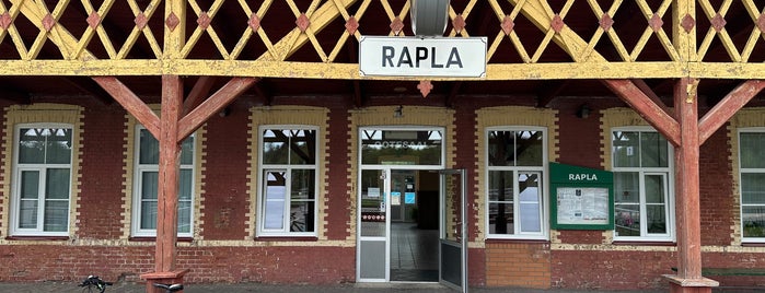 Rapla raudteejaam is one of Raudteejaamad/Rongipeatused.