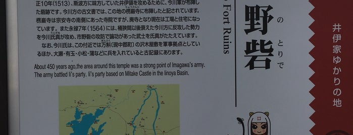 市野砦跡 is one of 城・城址・古戦場等（２）.