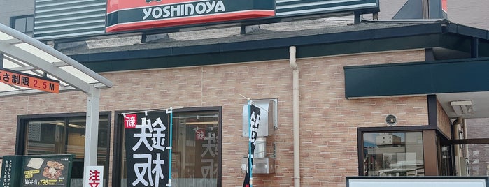 Yoshinoya is one of ファーストフード.
