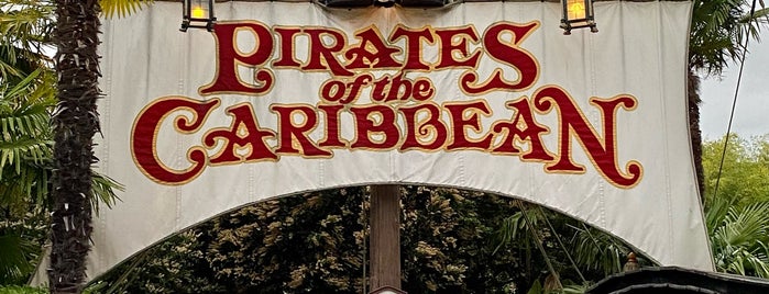 Pirates of the Caribbean is one of Disneyland Paris.