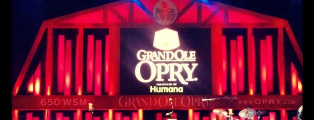 Grand Ole Opry House is one of Places I Want to Go.